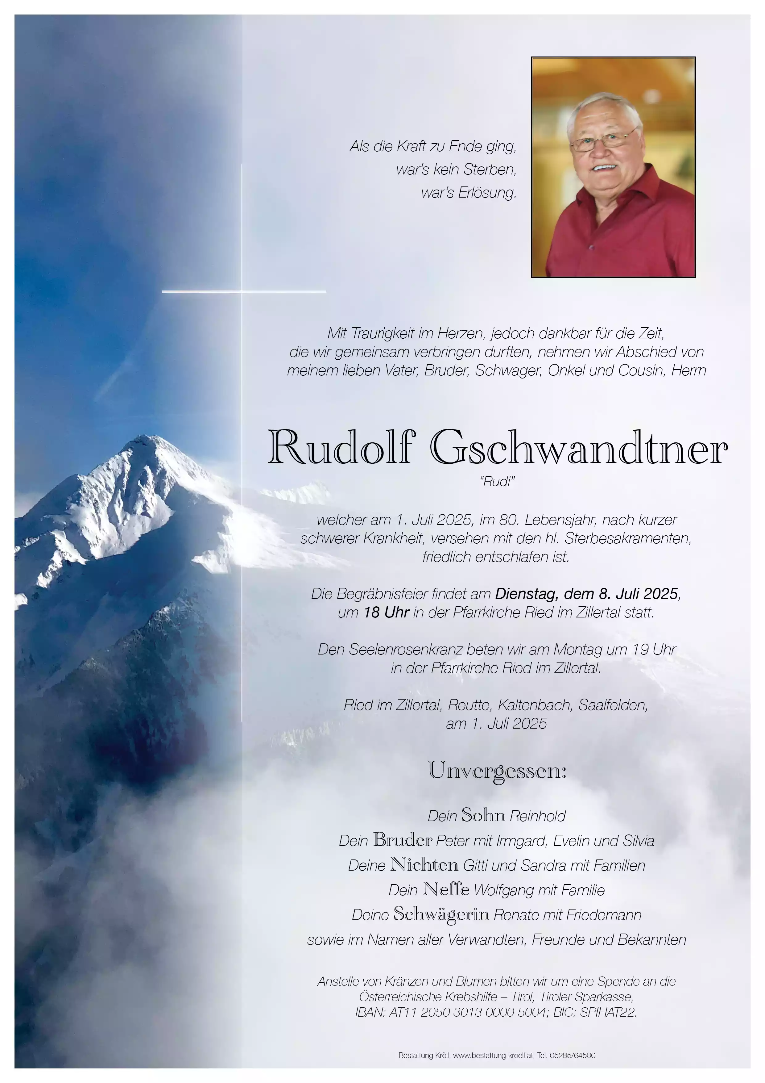 Parte von Rudolf Gschwandtner